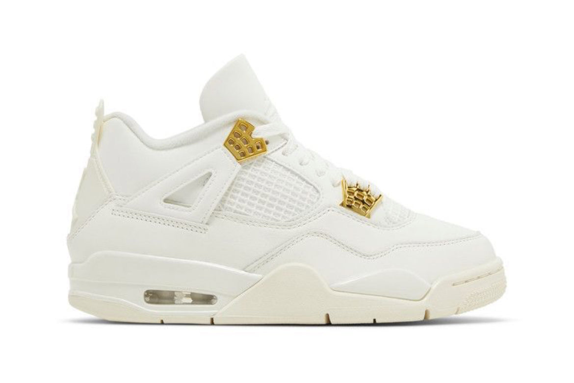 Air Jordan 4 Retro 'Metallic
Gold'