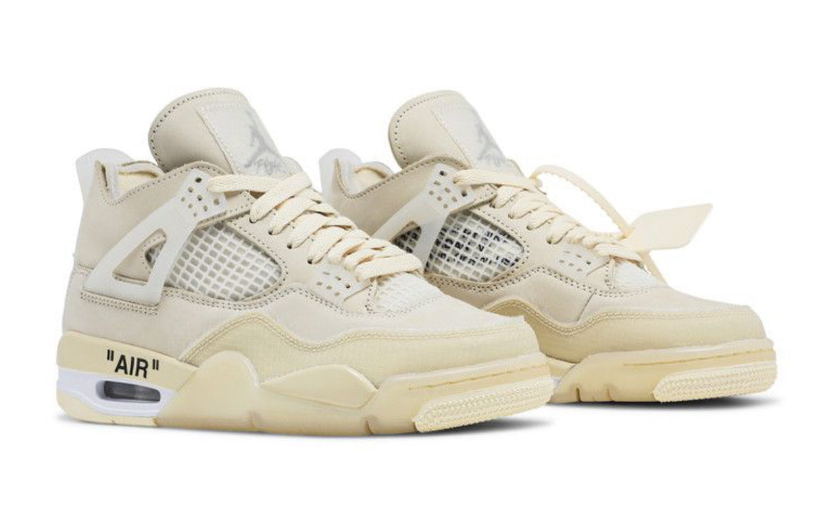 Off-White x Air Jordan 4
Retro SP 'Sail'